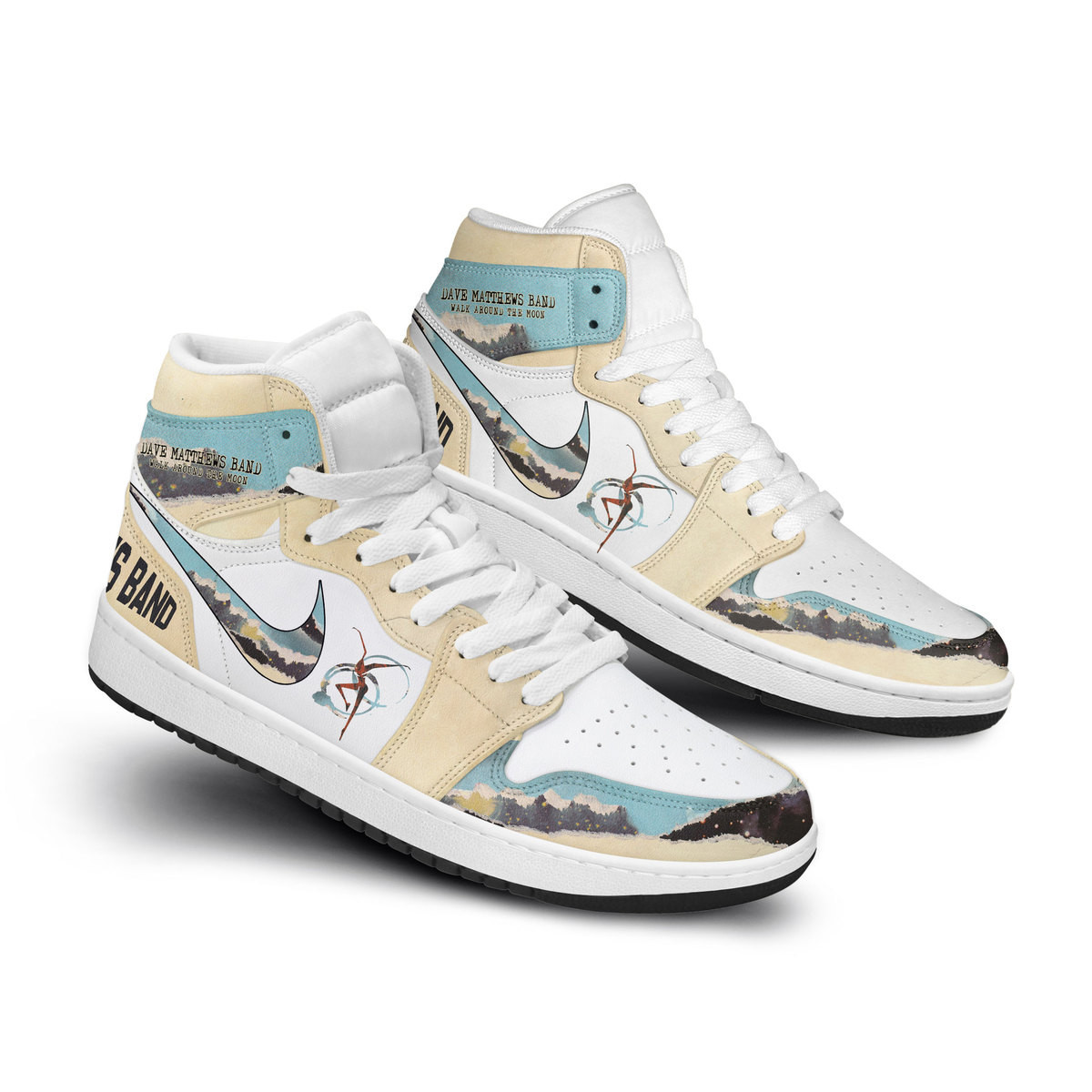 Dave Matthews Band High-Top Sneakers Retro Streetwear Vibe Shoes For Men And Women - Image 3