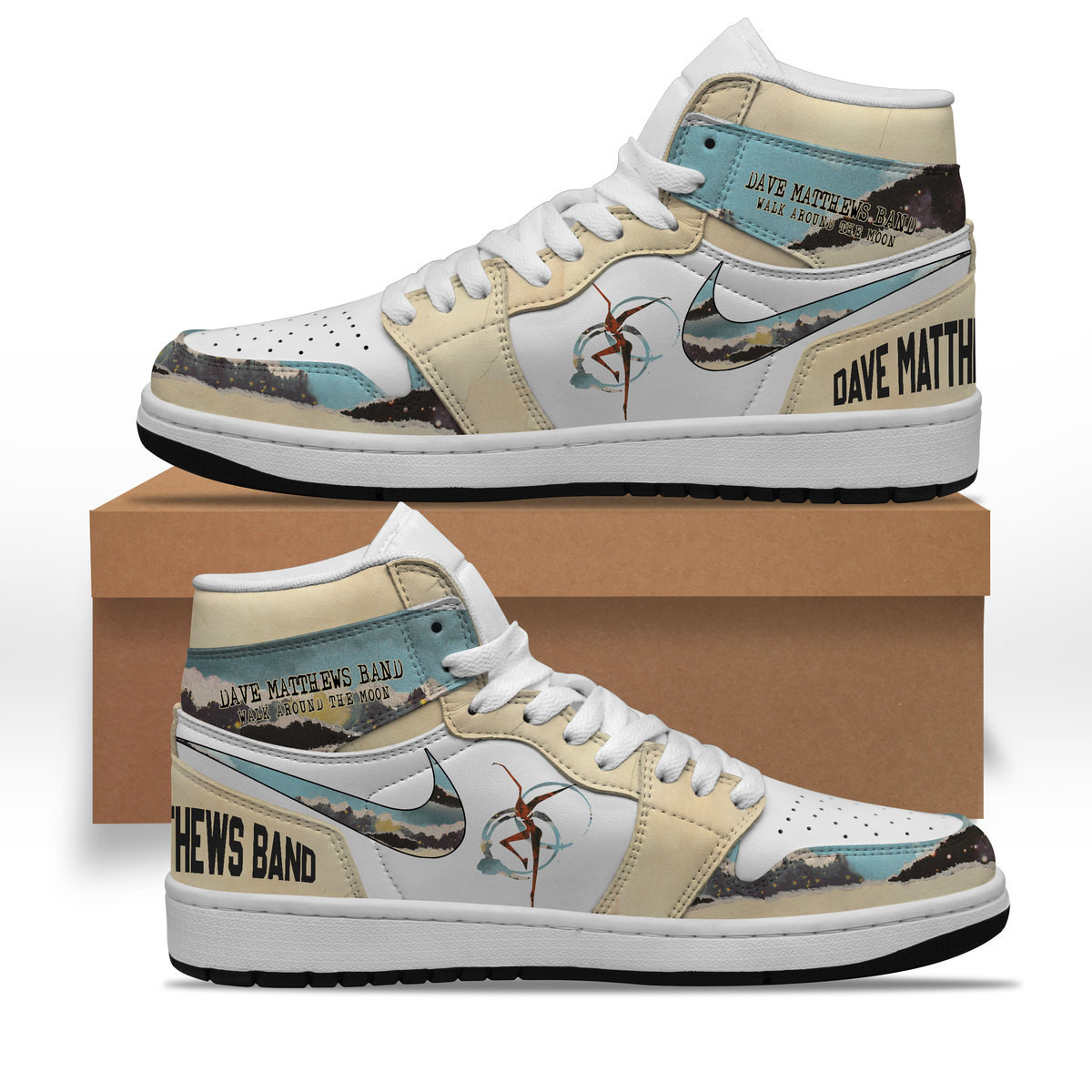 Dave Matthews Band High-Top Sneakers Retro Streetwear Vibe Shoes For Men And Women - Image 4