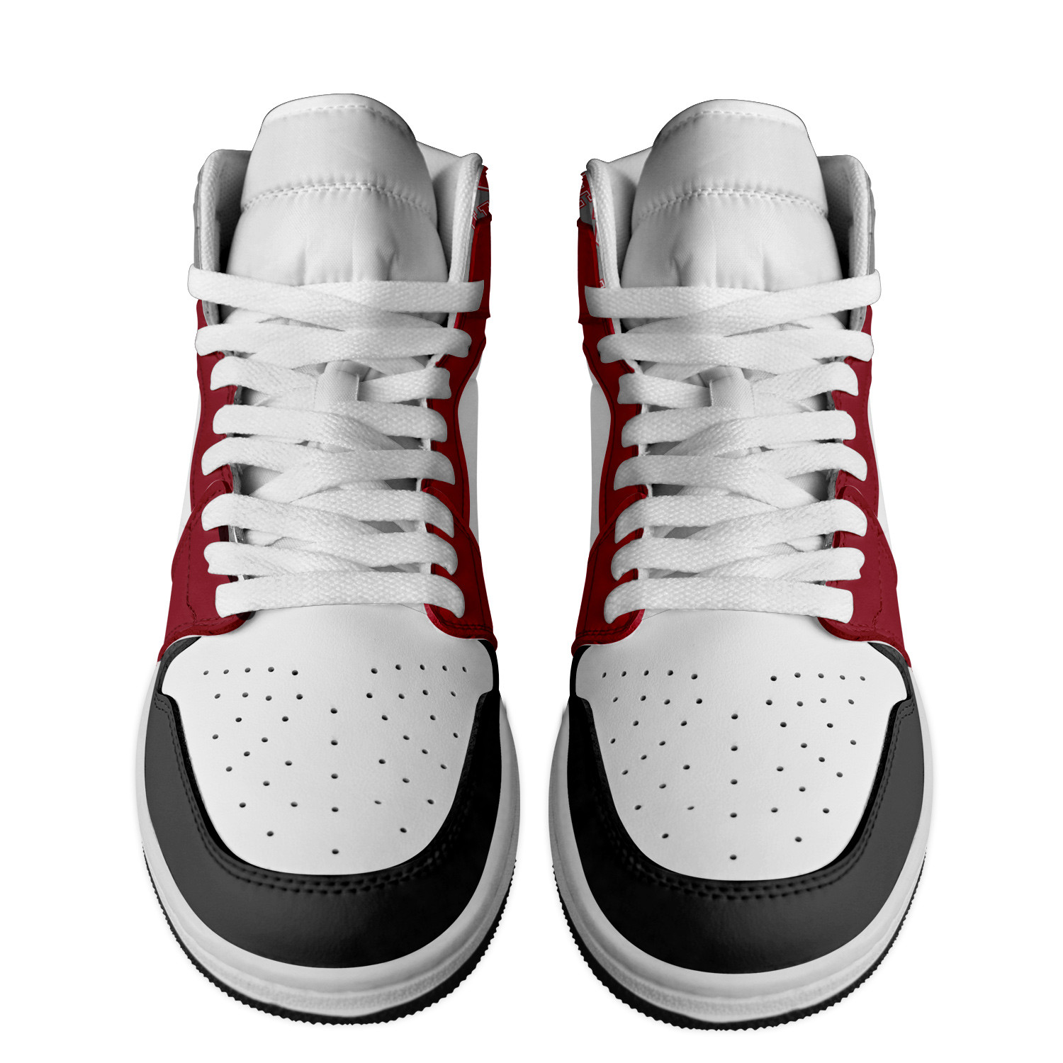 Houston Cougars High-Top Sneakers Retro Streetwear Vibe Shoes For Men And Women - Image 2