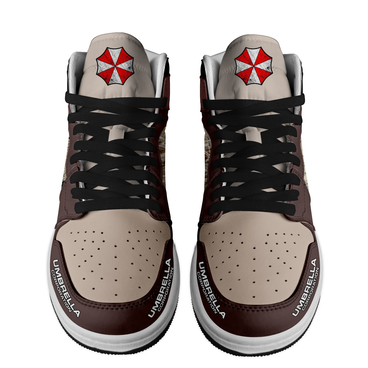 Resident Evil High-Top Sneakers Retro Streetwear Vibe Shoes For Men And Women - Image 2