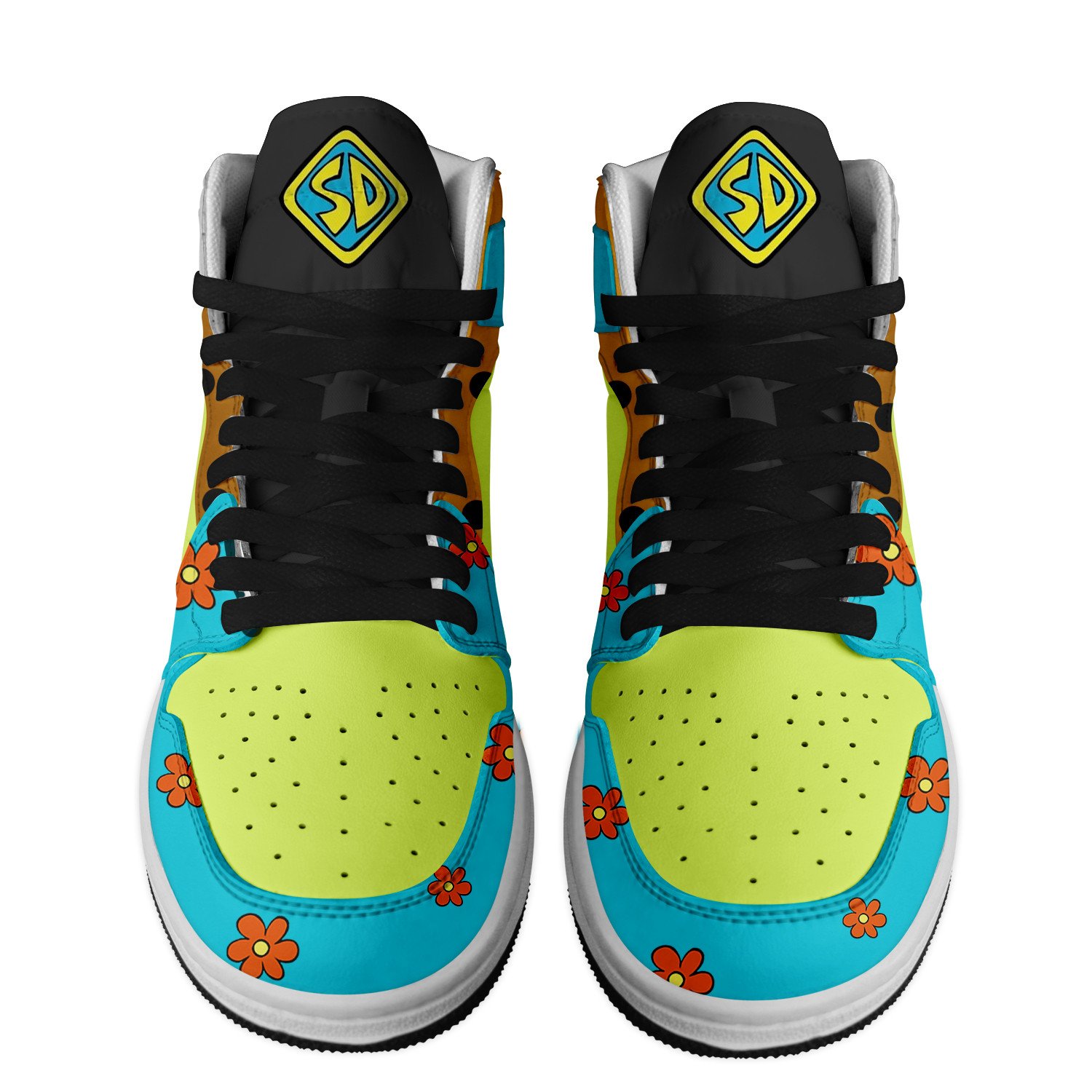 Scooby-Doo High-Top Sneakers Retro Streetwear Vibe Shoes For Men And Women - Image 2