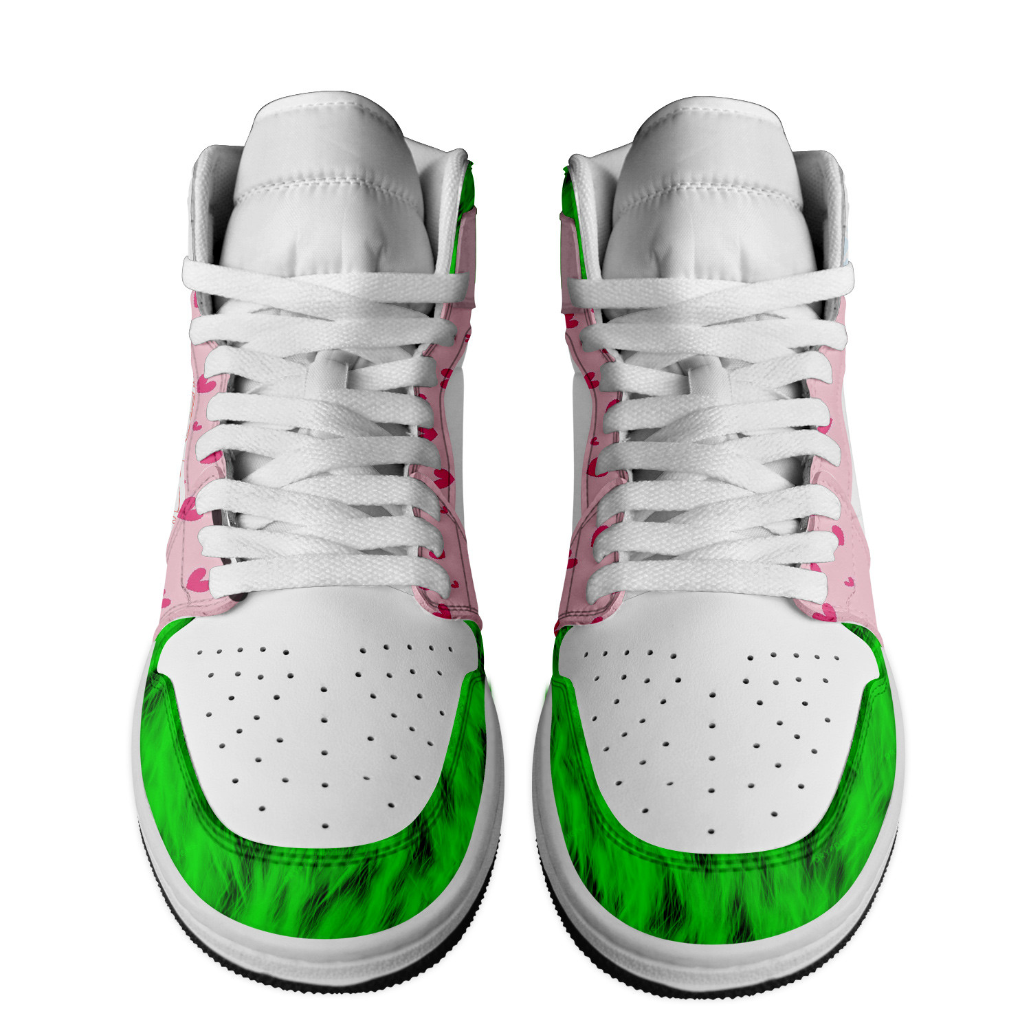 The Grinch High-Top Sneakers Retro Streetwear Vibe Shoes For Men And Women - Image 2