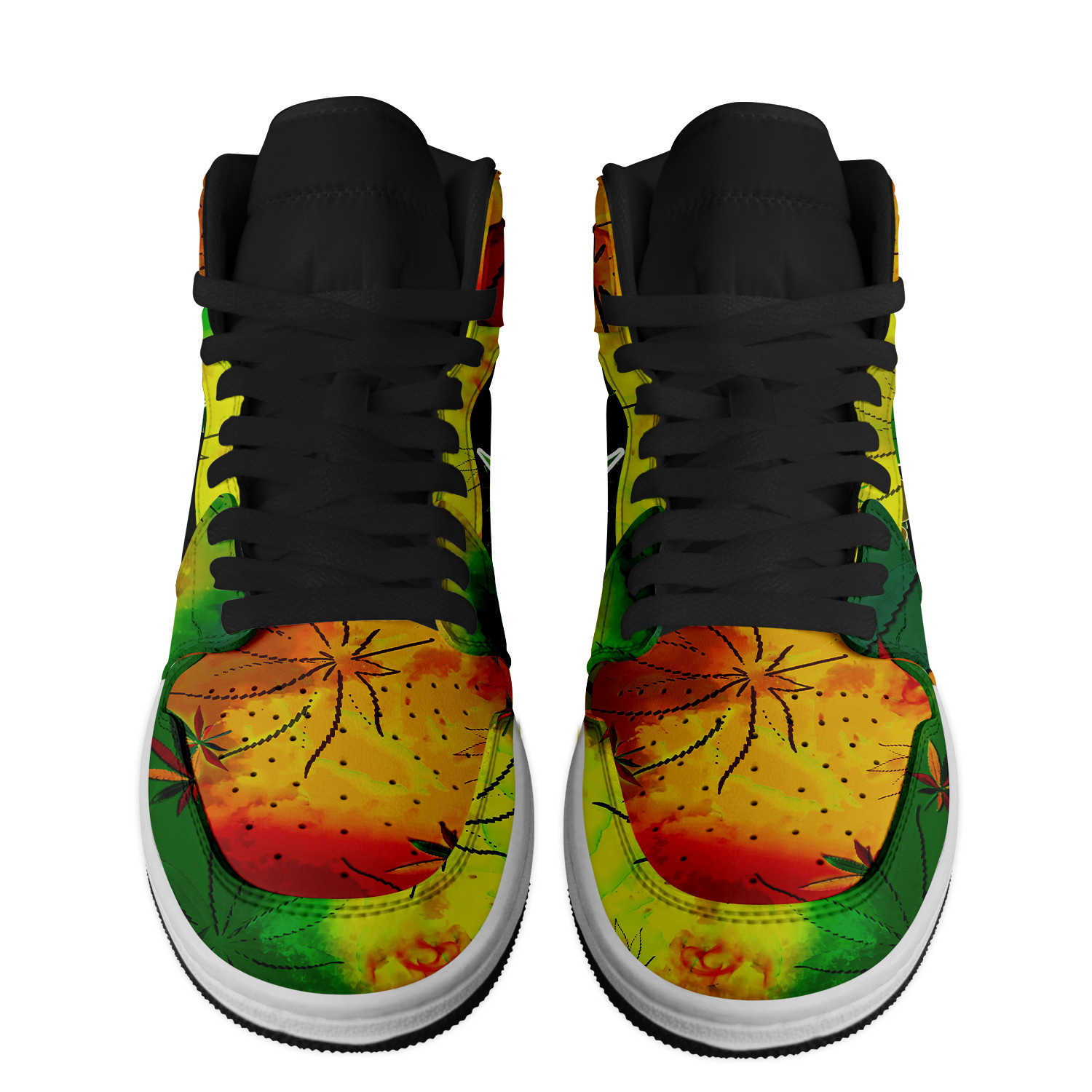 Bob Marley High-Top Sneakers Retro Streetwear Vibe Shoes For Men And Women - Image 3