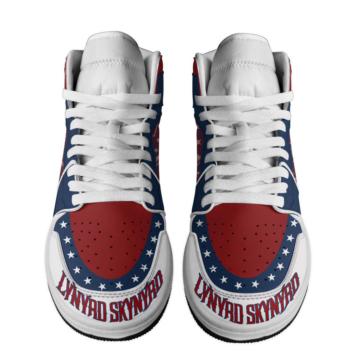 Lynyrd Skynyrd High-Top Sneakers Retro Streetwear Vibe Shoes For Men And Women - Image 4