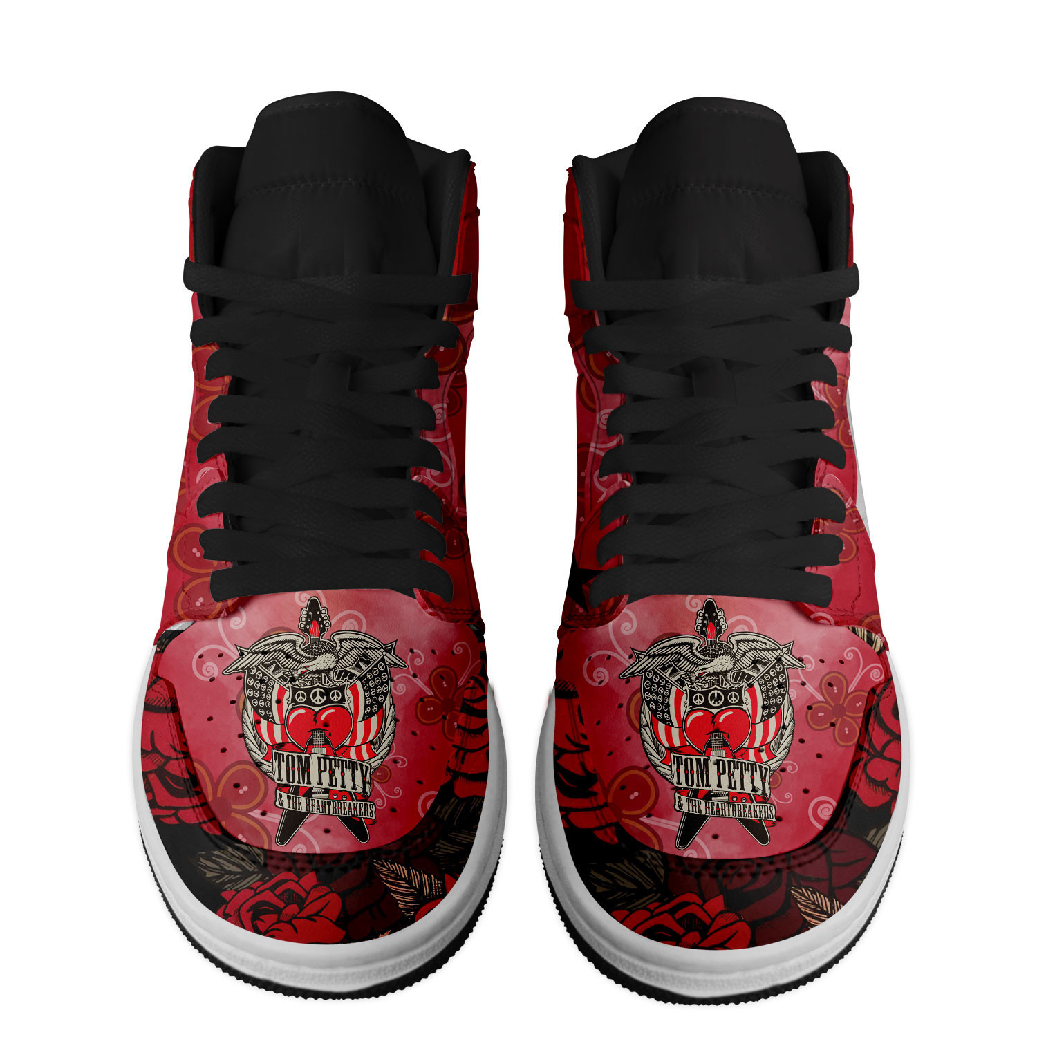 Tom Petty High-Top Sneakers Retro Streetwear Vibe Shoes For Men And Women - Image 3