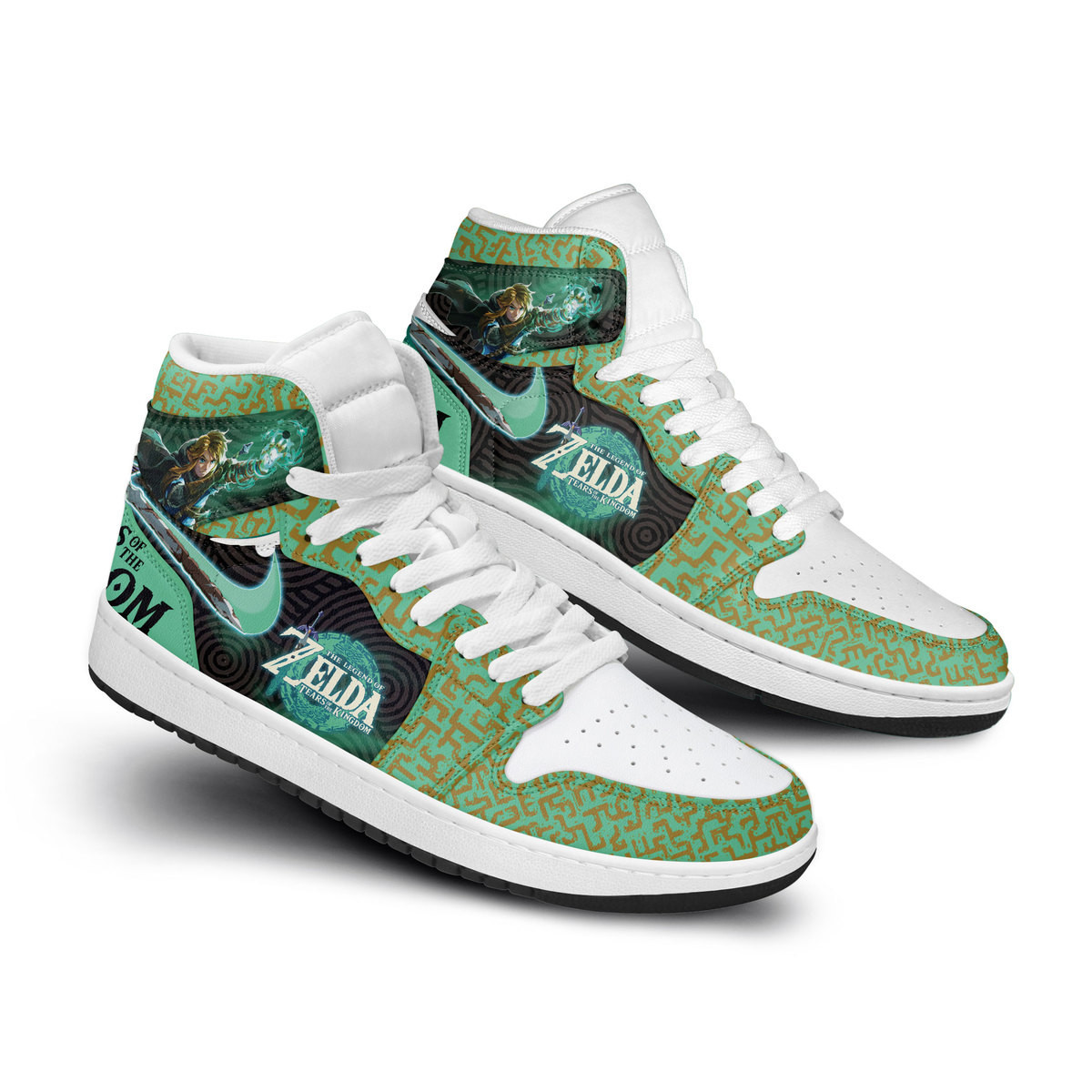 The Legend of Zelda High-Top Sneakers Retro Streetwear Vibe Shoes For Men And Women - Image 2