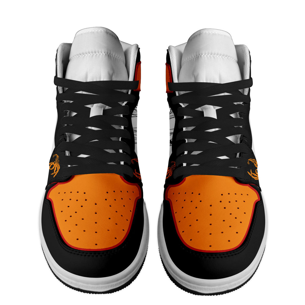 Korn High-Top Sneakers Retro Streetwear Vibe Shoes For Men And Women - Image 2