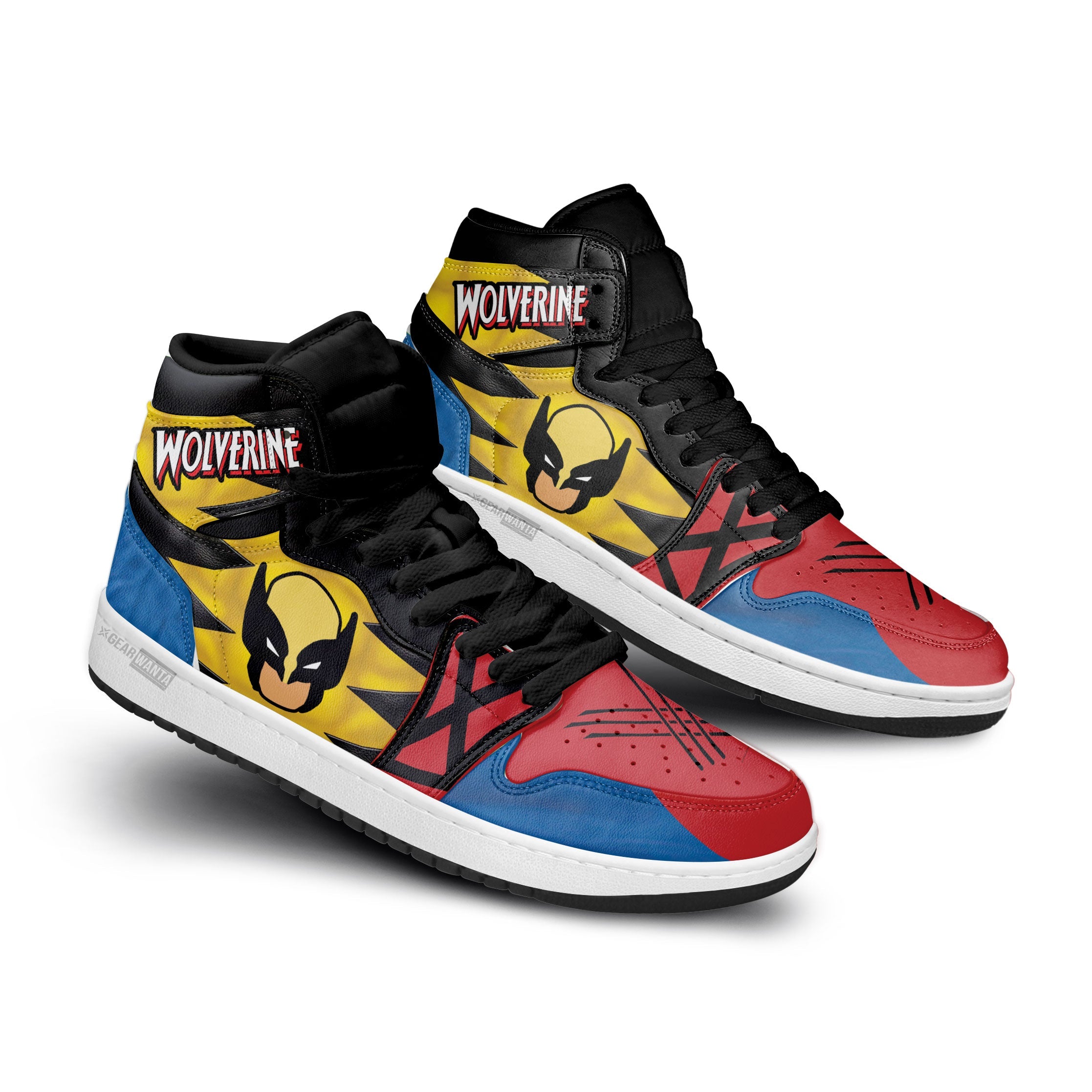 Wolverine High-Top Sneakers Retro Streetwear Vibe Shoes For Men And Women - Image 2
