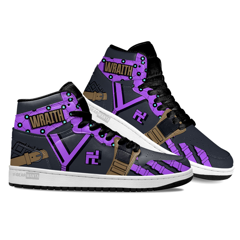 Wraith Apex High-Top Sneakers Retro Streetwear Vibe Shoes For Men And Women - Image 4