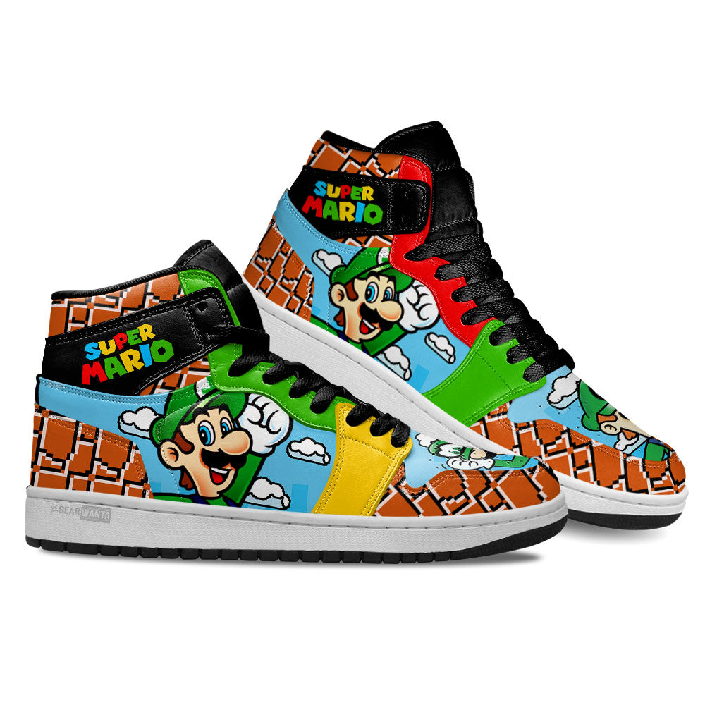 Super Mario High-Top Sneakers Retro Streetwear Vibe Shoes For Men And Women - Image 3
