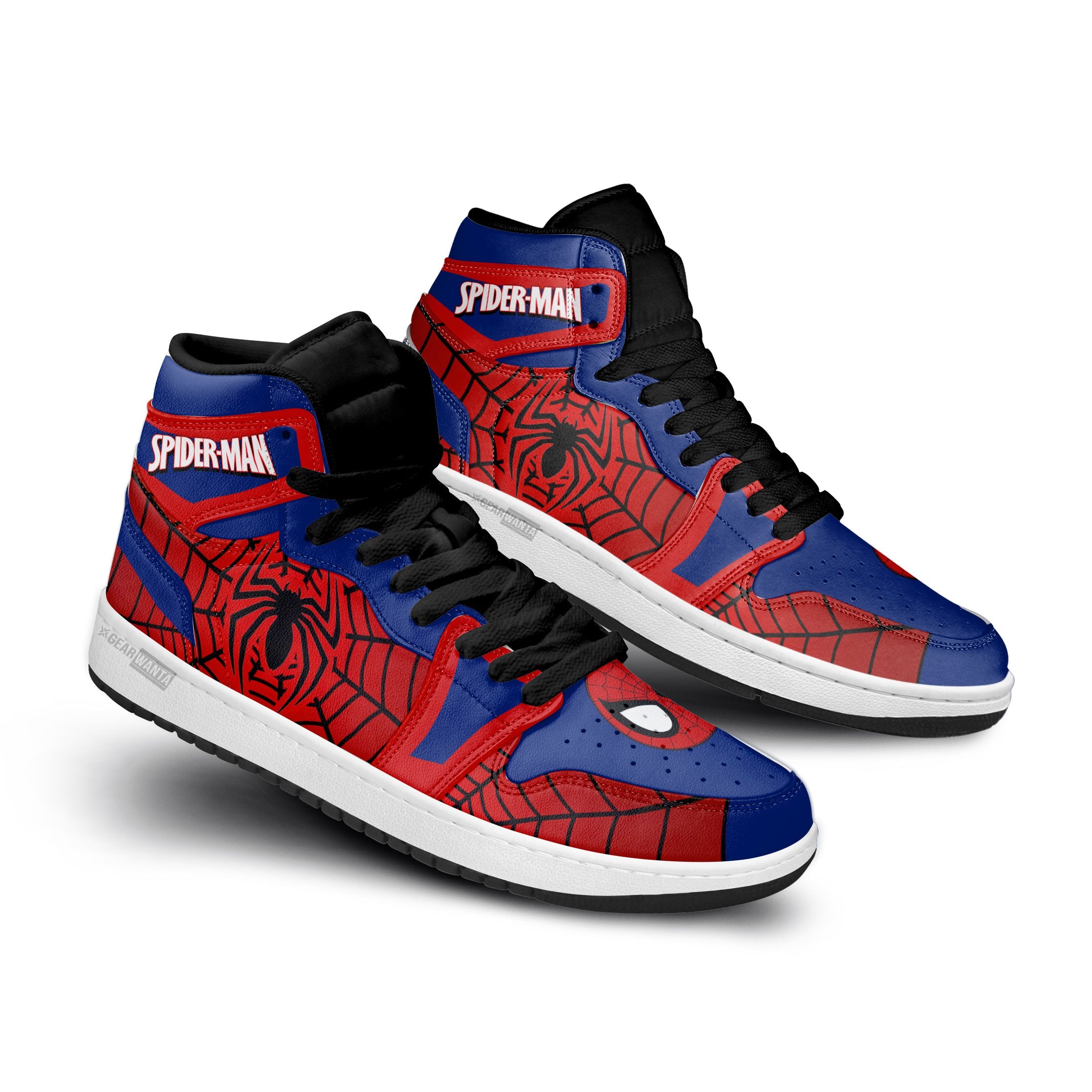 Spider-Man High-Top Sneakers Retro Streetwear Vibe Shoes For Men And Women - Image 2