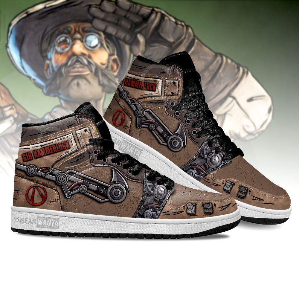 Borderlands High-Top Sneakers Retro Streetwear Vibe Shoes For Men And Women - Image 3