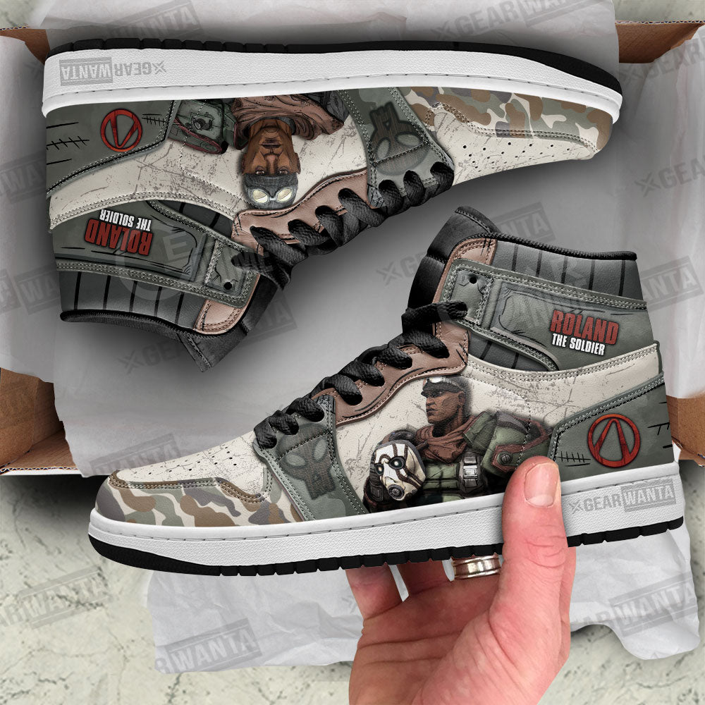 Borderlands High-Top Sneakers Retro Streetwear Vibe Shoes For Men And Women - Image 2