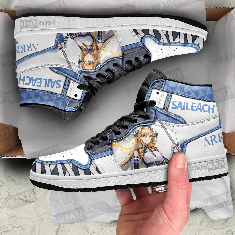 Saileach Arknights High-Top Sneakers Retro Streetwear Vibe Shoes For Men And Women - Image 2