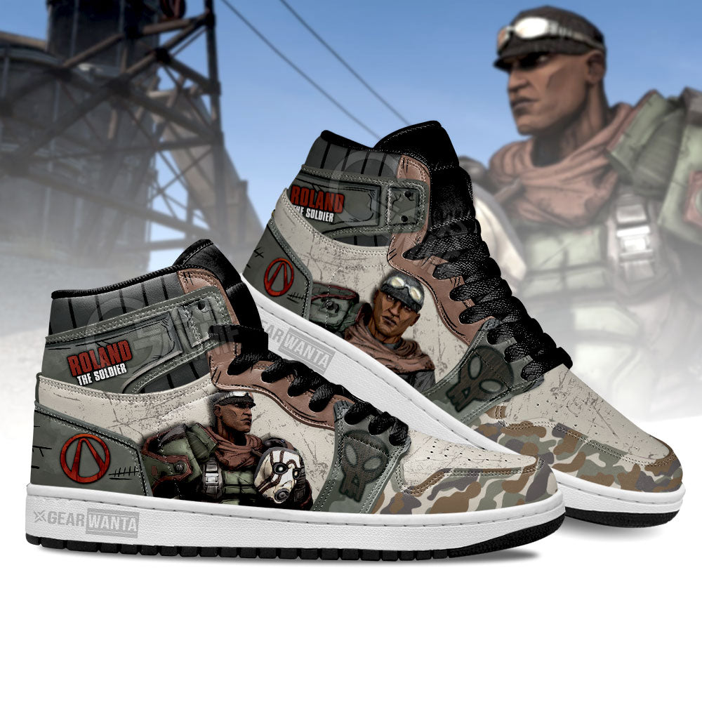 Borderlands High-Top Sneakers Retro Streetwear Vibe Shoes For Men And Women - Image 3