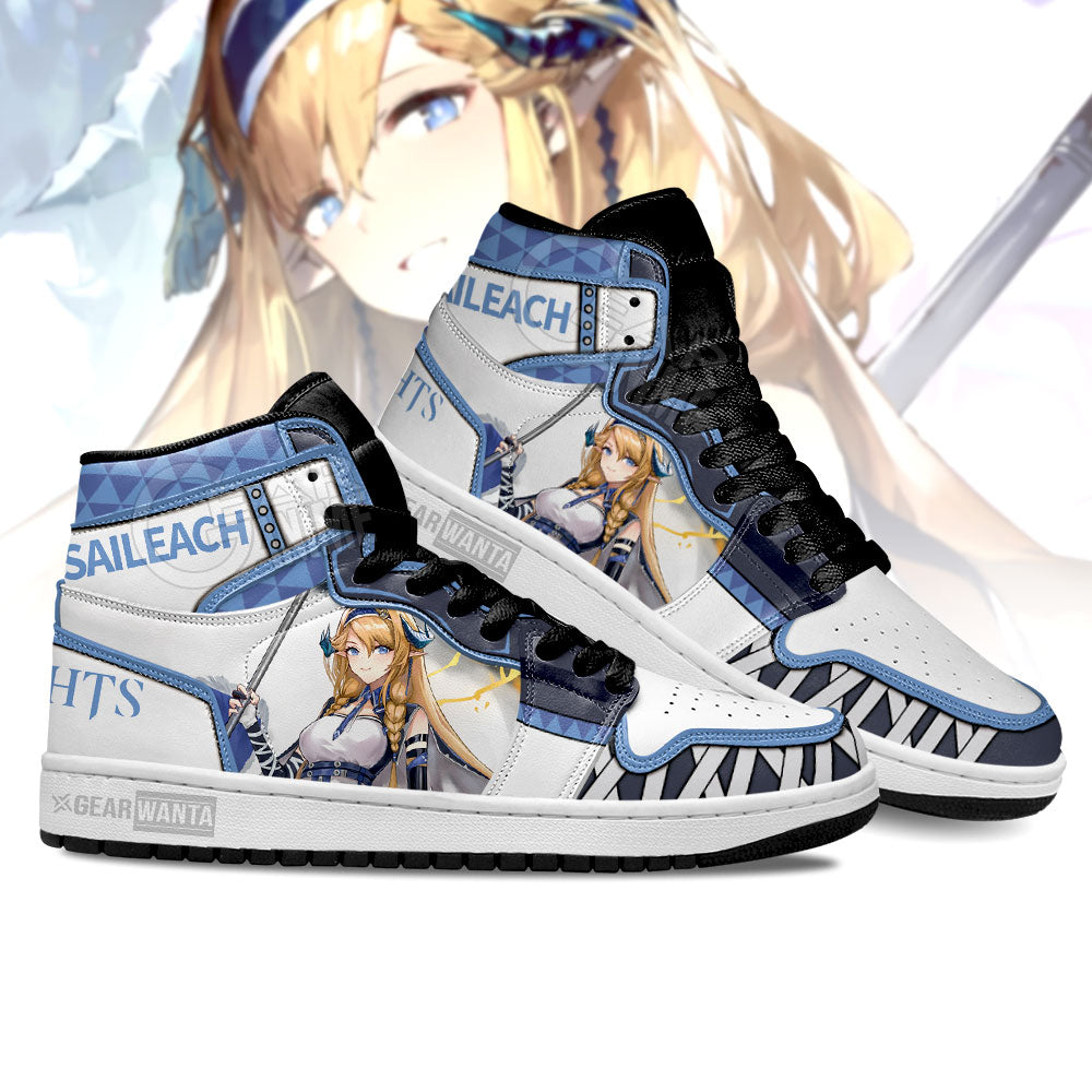 Saileach Arknights High-Top Sneakers Retro Streetwear Vibe Shoes For Men And Women - Image 3