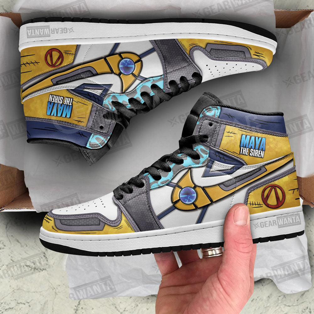 Borderlands High-Top Sneakers Retro Streetwear Vibe Shoes For Men And Women - Image 2