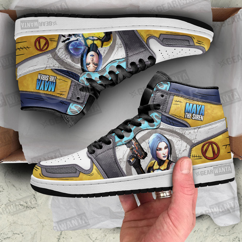 Borderlands High-Top Sneakers Retro Streetwear Vibe Shoes For Men And Women - Image 2