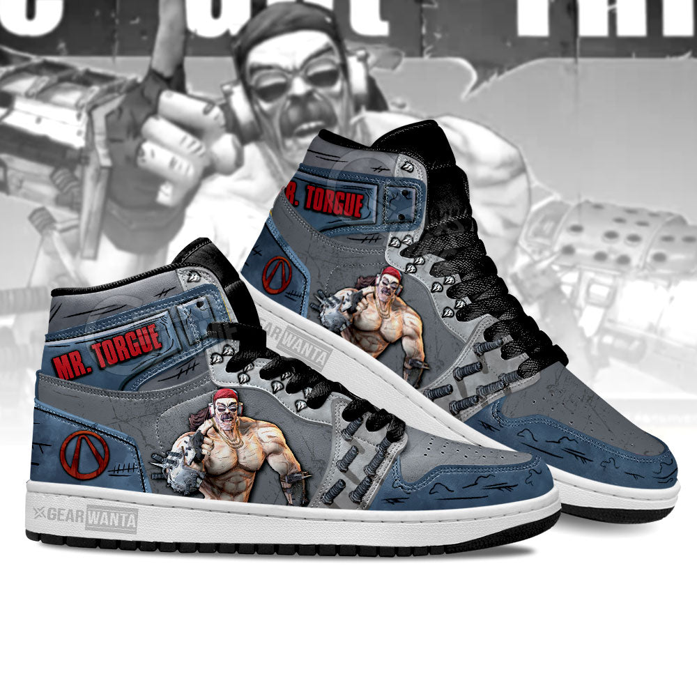 Borderlands High-Top Sneakers Retro Streetwear Vibe Shoes For Men And Women - Image 3