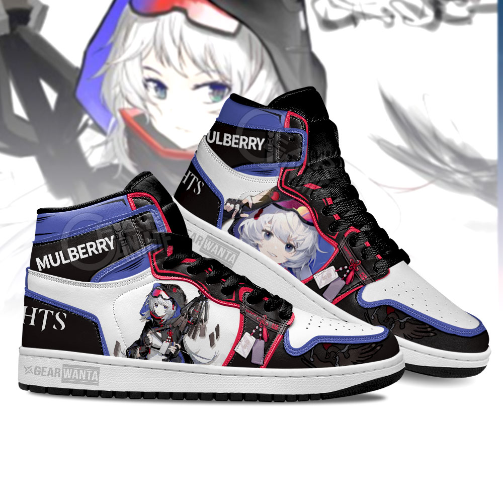 Mulberry Arknights High-Top Sneakers Retro Streetwear Vibe Shoes For Men And Women - Image 3