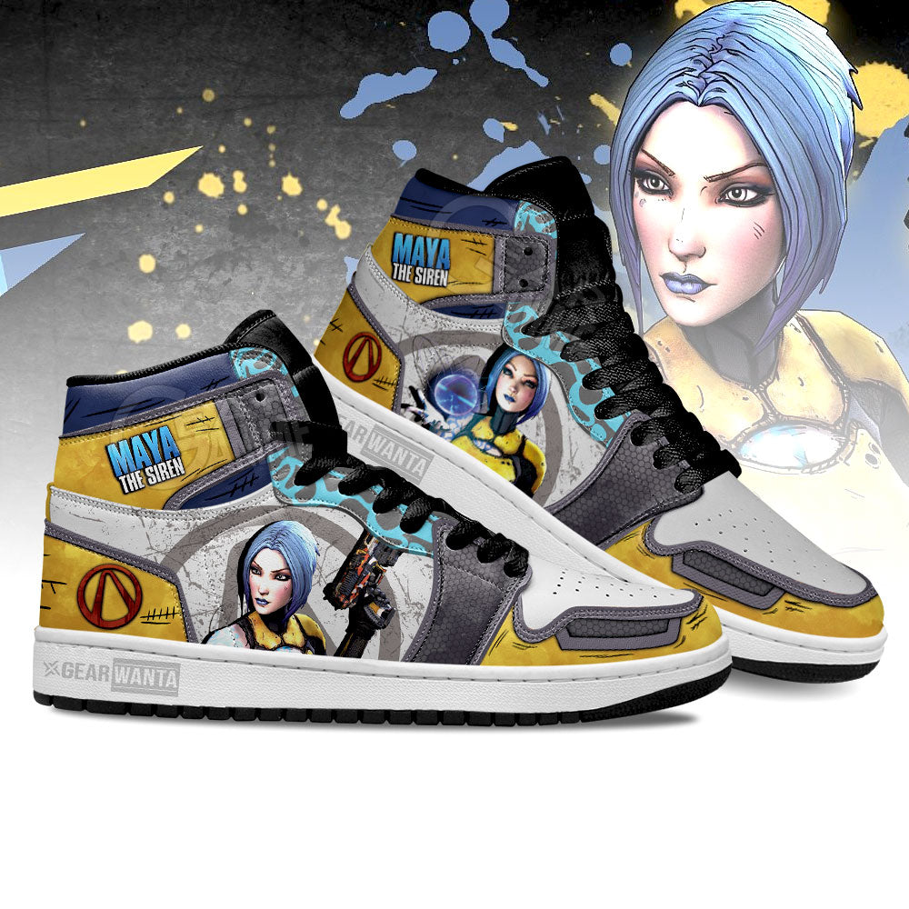 Borderlands High-Top Sneakers Retro Streetwear Vibe Shoes For Men And Women - Image 3