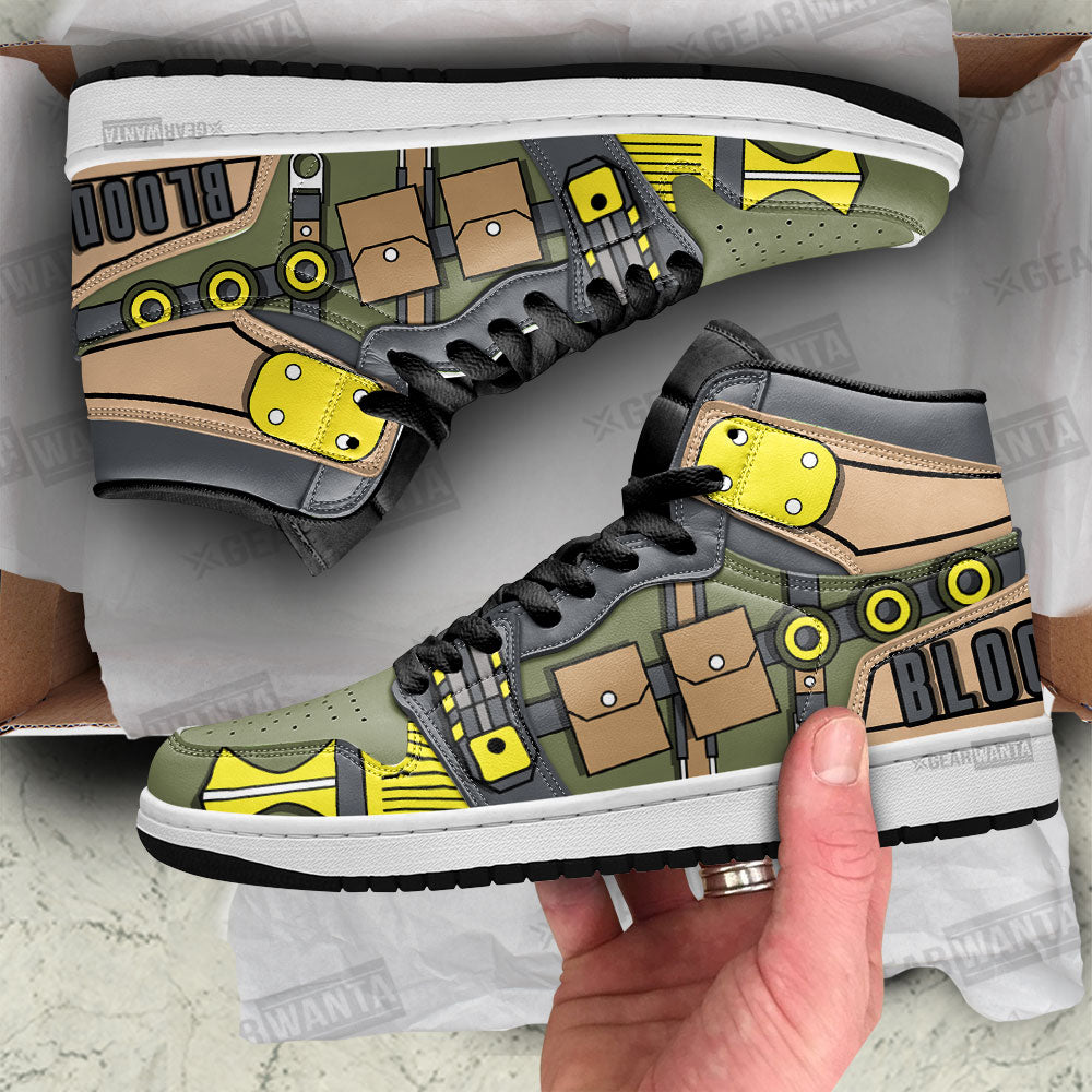 Bloodhound Apex Legends High-Top Sneakers Retro Streetwear Vibe Shoes For Men And Women - Image 3