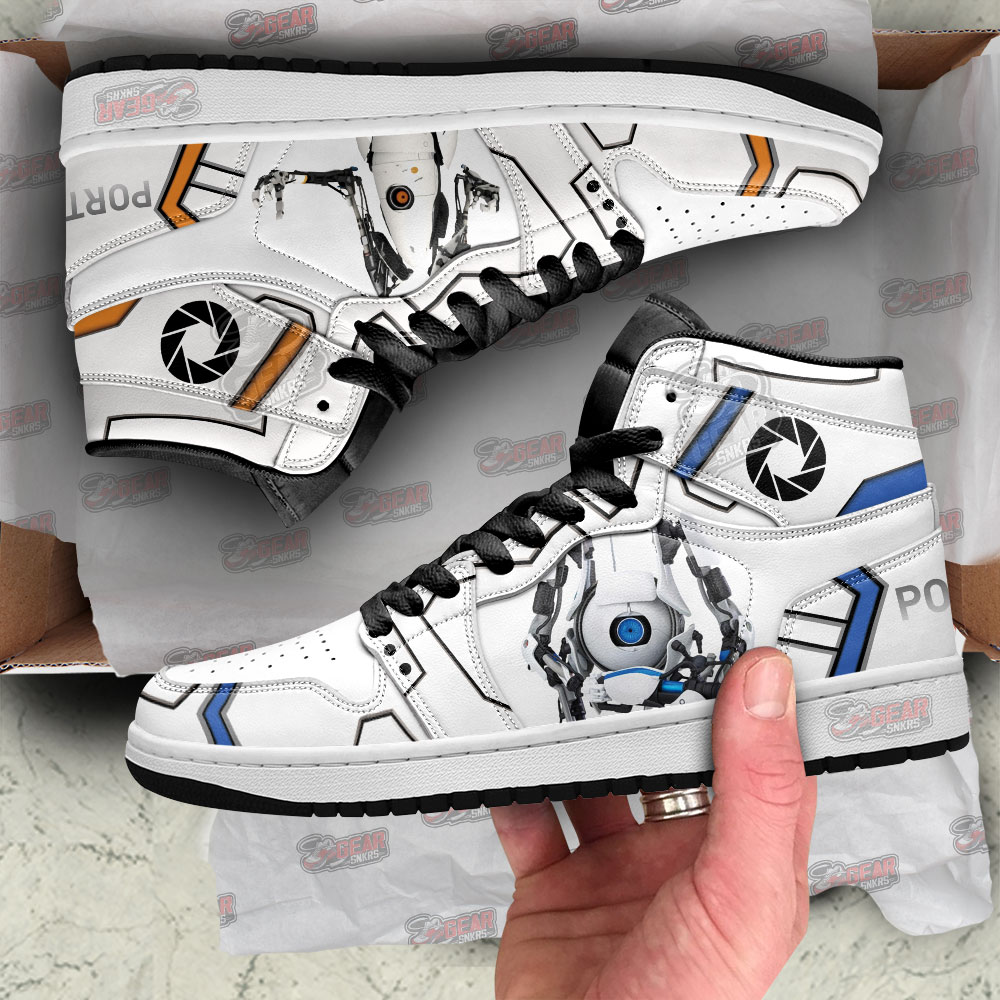 ATLAS and P-body Portal High-Top Sneakers Retro Streetwear Vibe Shoes For Men And Women - Image 2