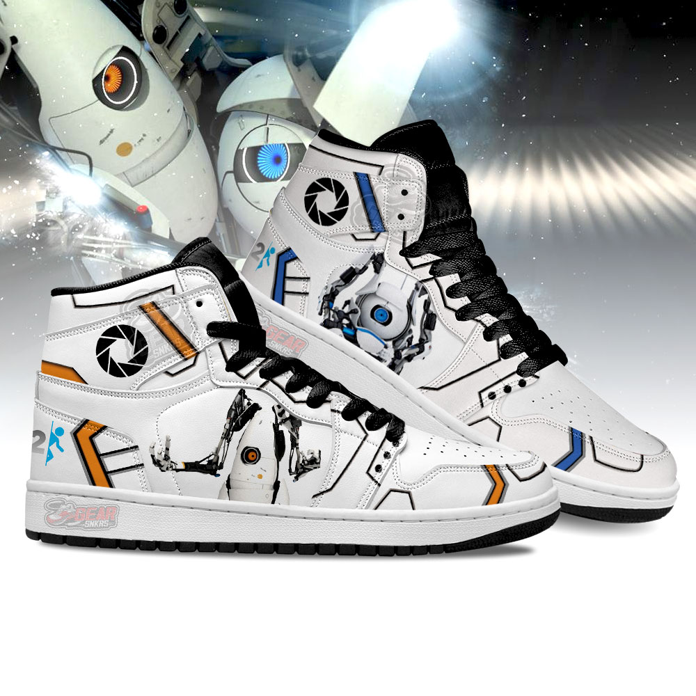 ATLAS and P-body Portal High-Top Sneakers Retro Streetwear Vibe Shoes For Men And Women - Image 3