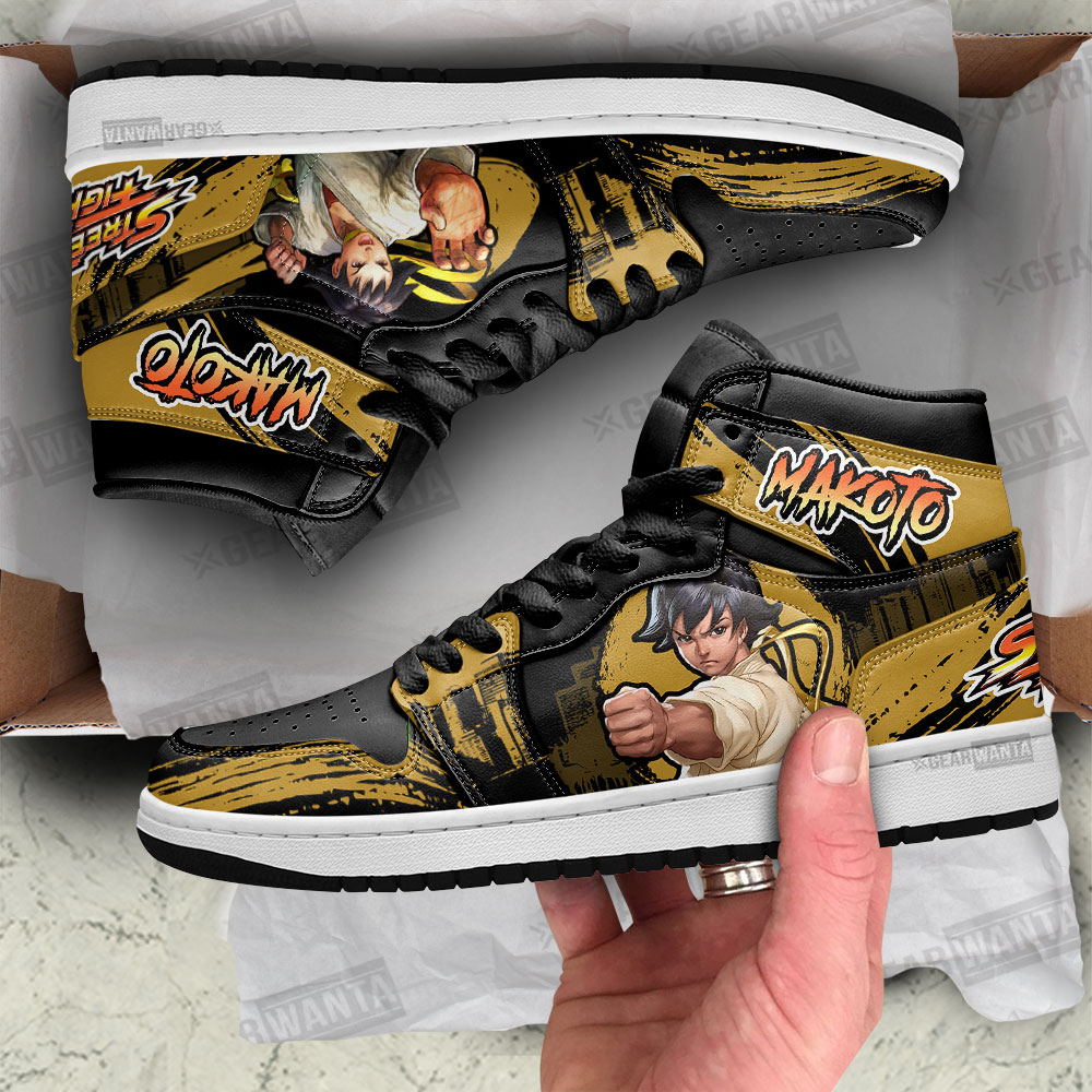 Makoto Gameboy High-Top Sneakers Retro Streetwear Vibe Shoes For Men And Women - Image 2