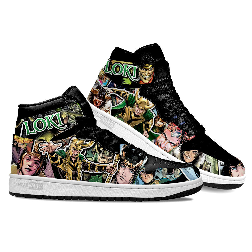 Loki High-Top Sneakers Retro Streetwear Vibe Shoes For Men And Women - Image 2