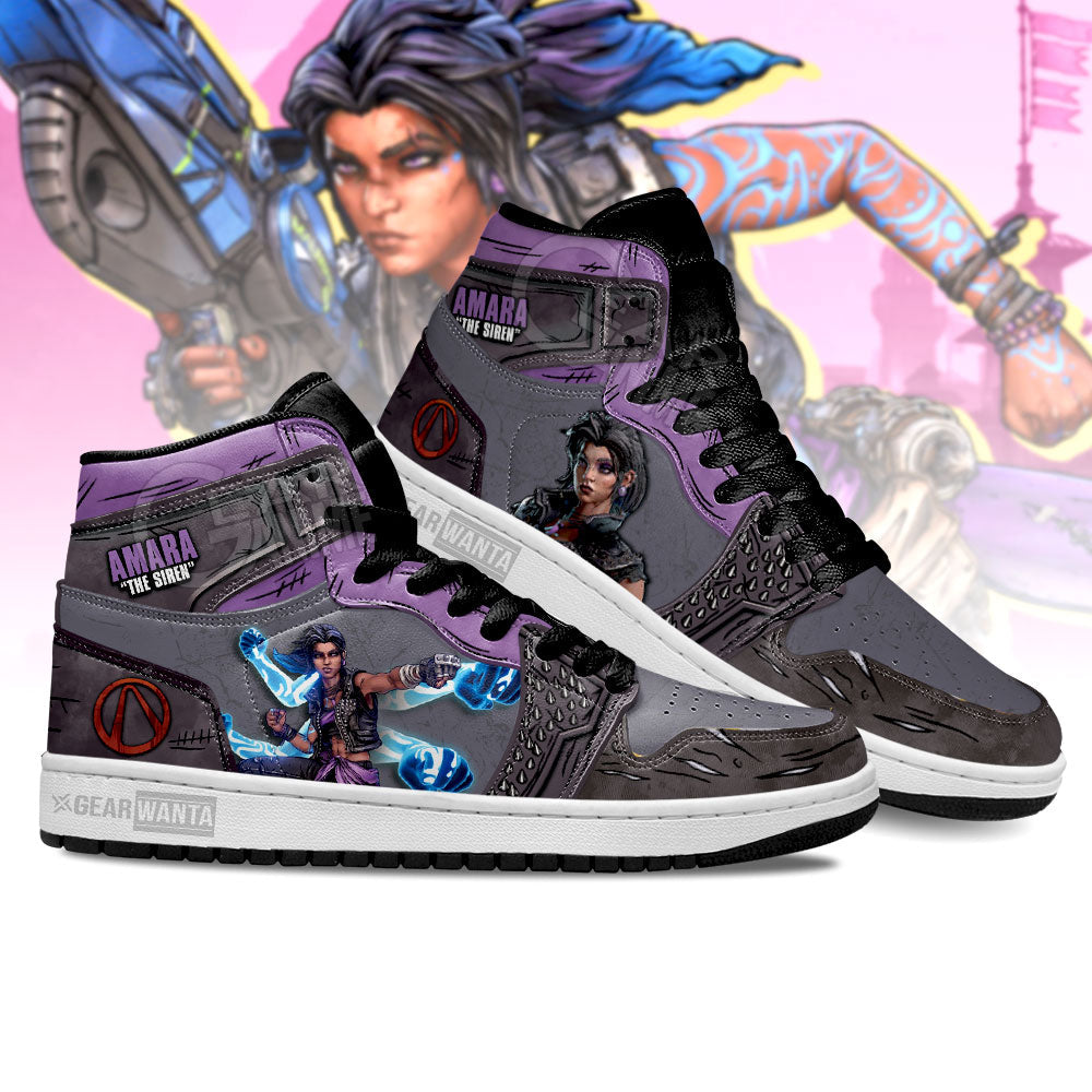 Borderlands High-Top Sneakers Retro Streetwear Vibe Shoes For Men And Women - Image 3