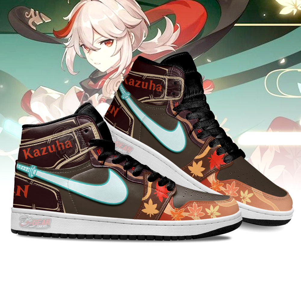 Kaedehara Kazuha Genshin Impact High-Top Sneakers Retro Streetwear Vibe Shoes For Men And Women - Image 2