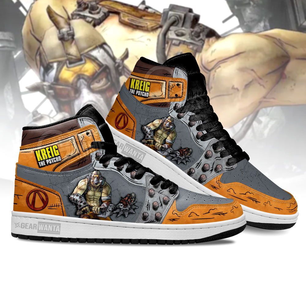 Borderlands High-Top Sneakers Retro Streetwear Vibe Shoes For Men And Women - Image 3