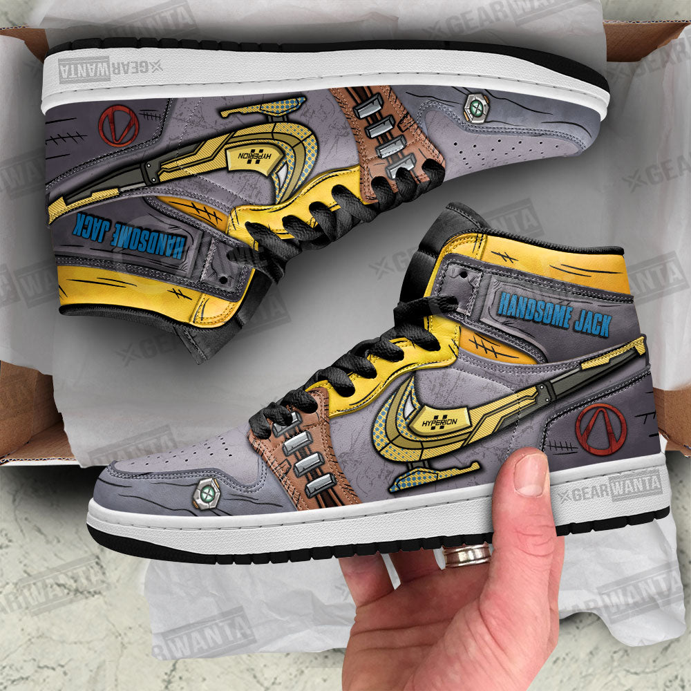 Borderlands High-Top Sneakers Retro Streetwear Vibe Shoes For Men And Women - Image 2