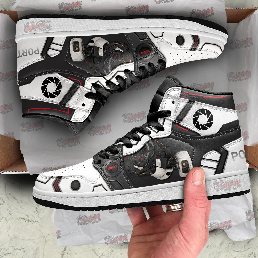 GLaDOS Portal High-Top Sneakers Retro Streetwear Vibe Shoes For Men And Women - Image 2