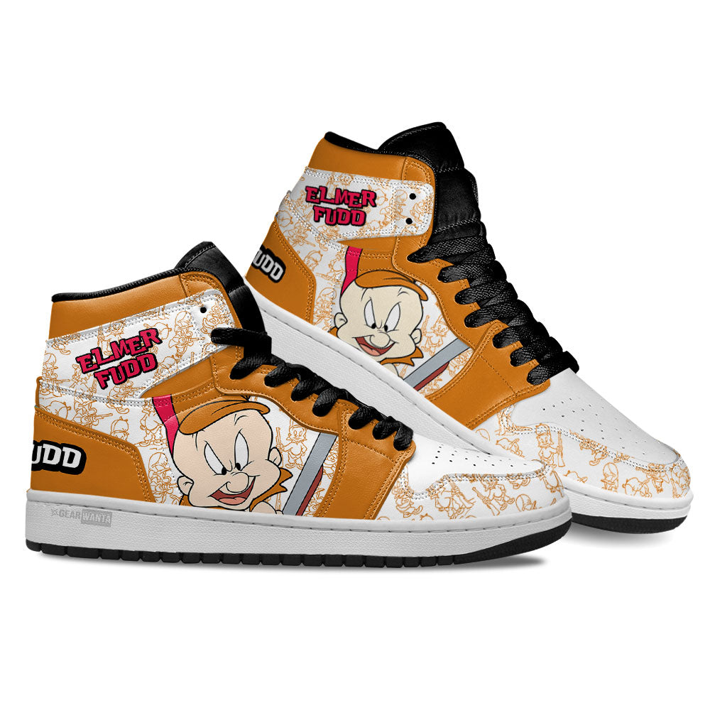 Elmer Fudd High-Top Sneakers Retro Streetwear Vibe Shoes For Men And Women - Image 3