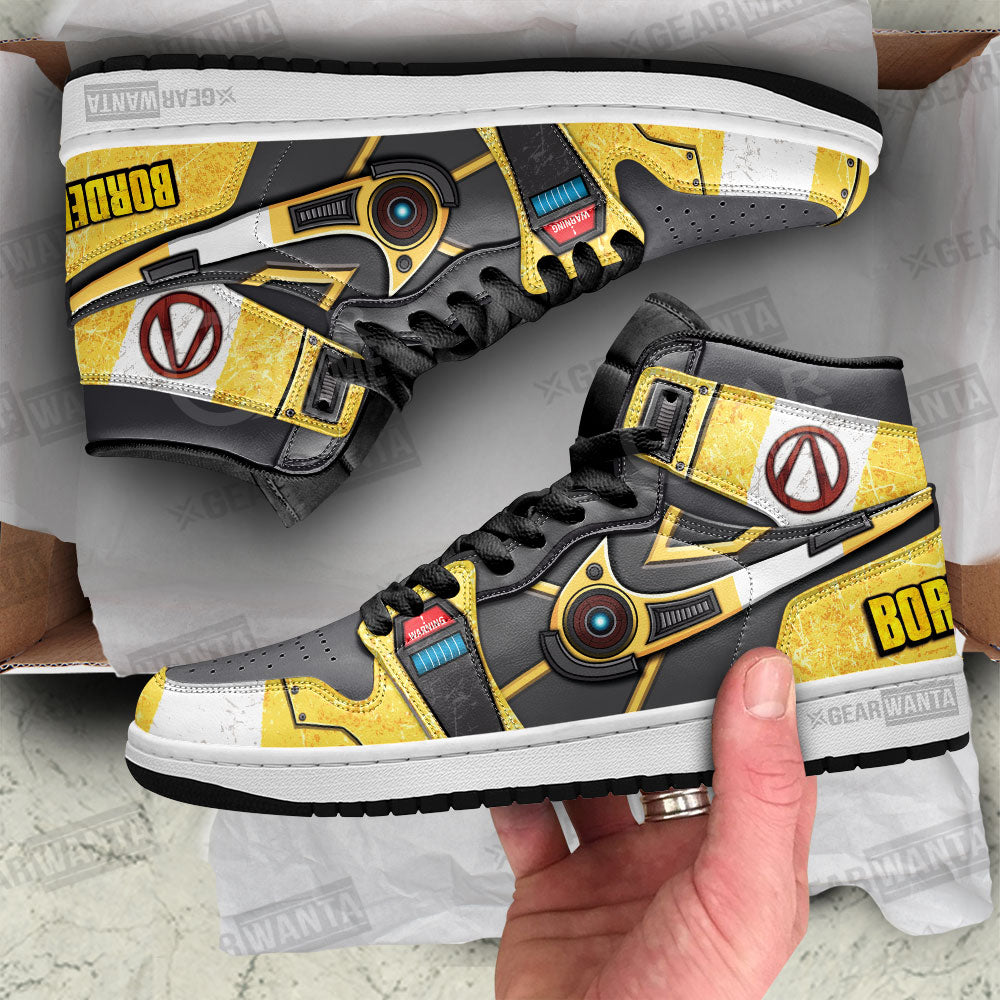 Borderlands High-Top Sneakers Retro Streetwear Vibe Shoes For Men And Women - Image 2