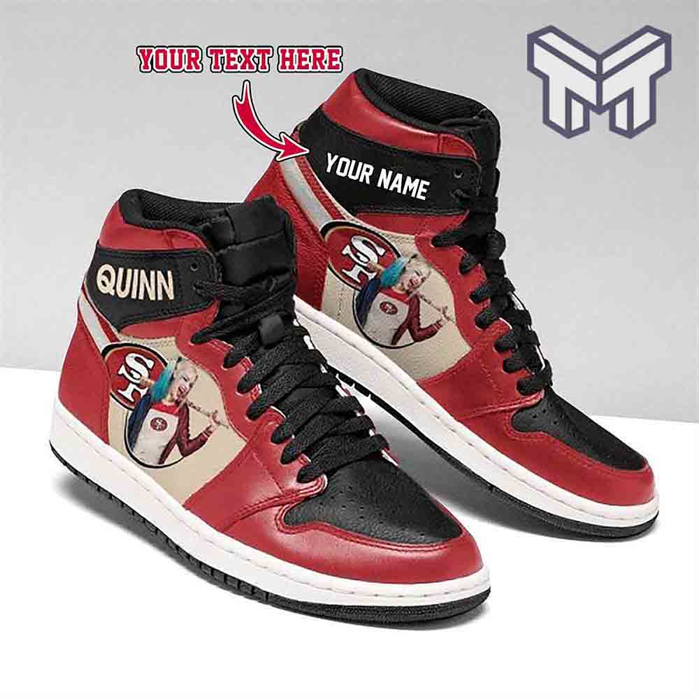San Francisco 49ers High-Top Sneakers Retro Streetwear Vibe Shoes For Men And Women - Image 2