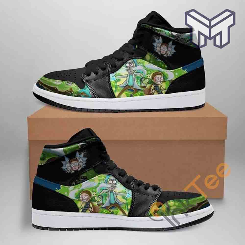 Rick and Morty High-Top Sneakers Retro Streetwear Vibe Shoes For Men And Women - Image 2