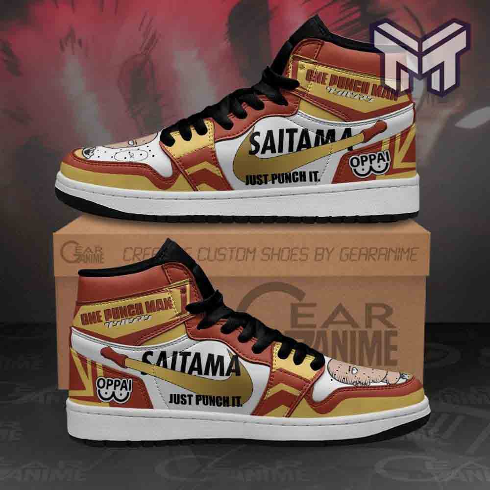One Punch Man High-Top Sneakers Retro Streetwear Vibe Shoes For Men And Women - Image 2