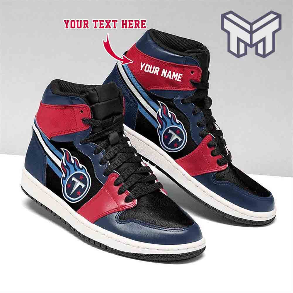 Tennessee Titans High-Top Sneakers Retro Streetwear Vibe Shoes For Men And Women - Image 2