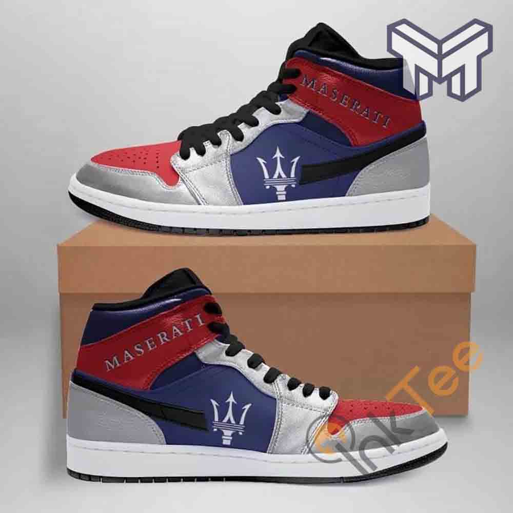 Maserati High-Top Sneakers Retro Streetwear Vibe Shoes For Men And Women - Image 2