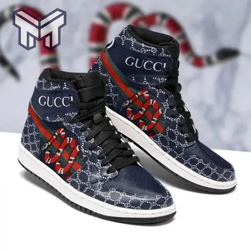 Gucci High-Top Sneakers Retro Streetwear Vibe Shoes For Men And Women - Image 2