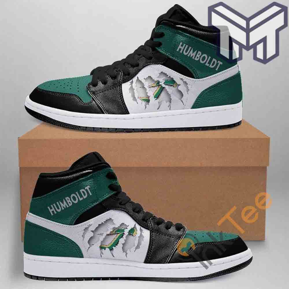Humboldt State High-Top Sneakers Retro Streetwear Vibe Shoes For Men And Women - Image 2