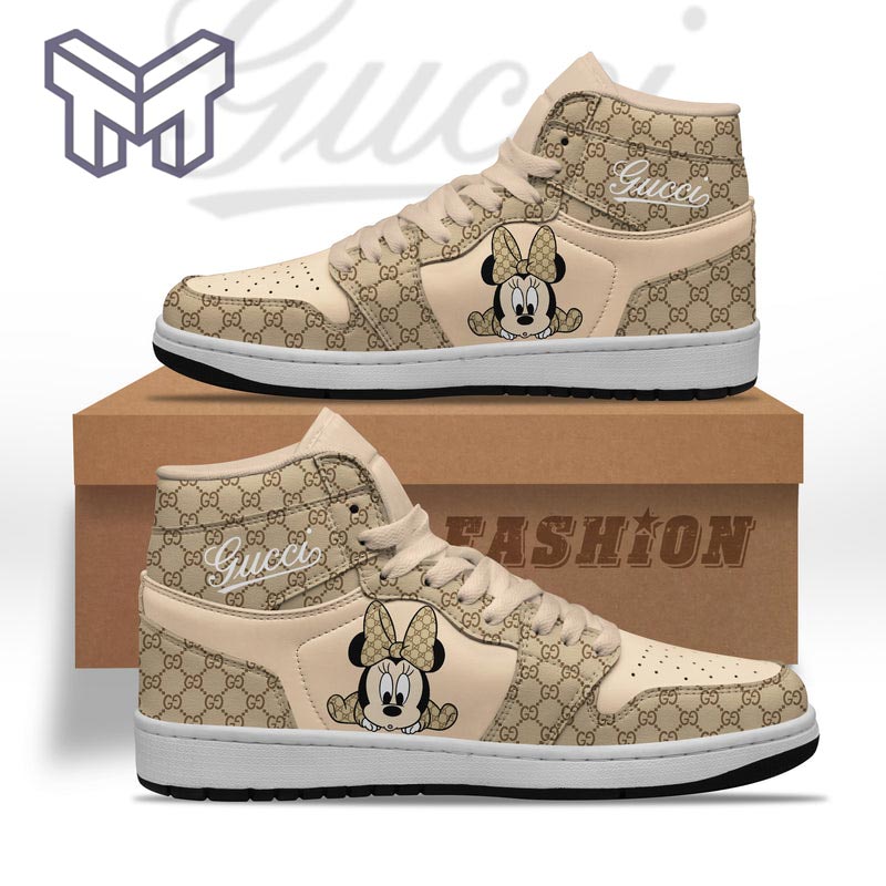 Gucci High-Top Sneakers Retro Streetwear Vibe Shoes For Men And Women - Image 2