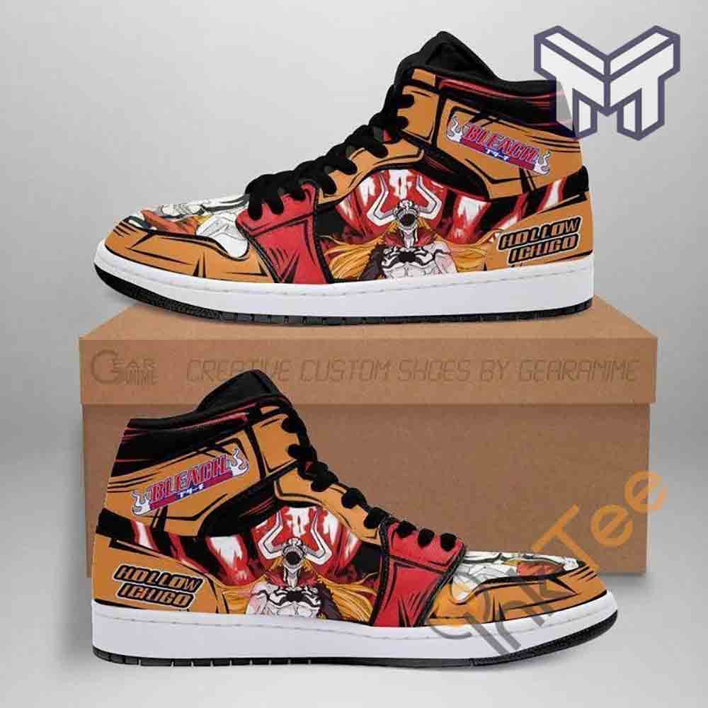 Bleach High-Top Sneakers Retro Streetwear Vibe Shoes For Men And Women - Image 2