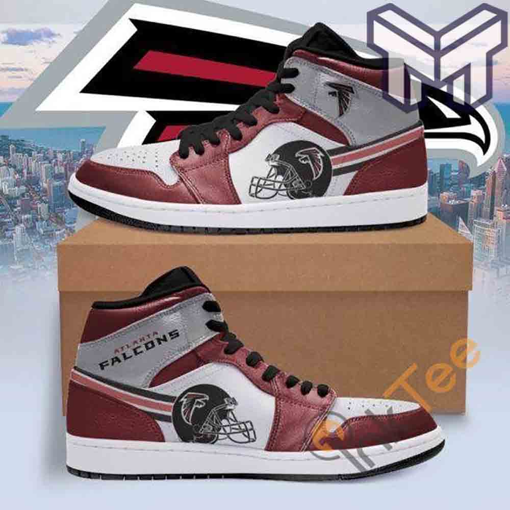 Atlanta Falcons High-Top Sneakers Retro Streetwear Vibe Shoes For Men And Women - Image 2