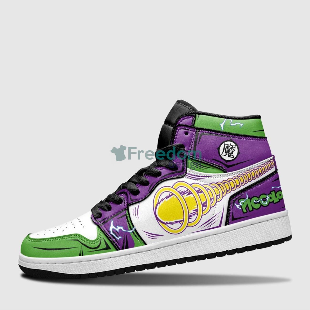 Piccolo High-Top Sneakers Retro Streetwear Vibe Shoes For Men And Women - Image 3