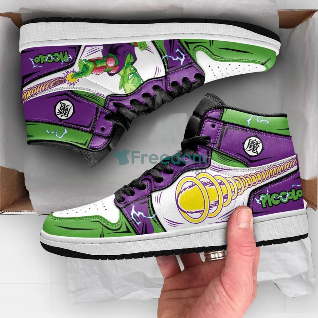 Piccolo High-Top Sneakers Retro Streetwear Vibe Shoes For Men And Women - Image 4