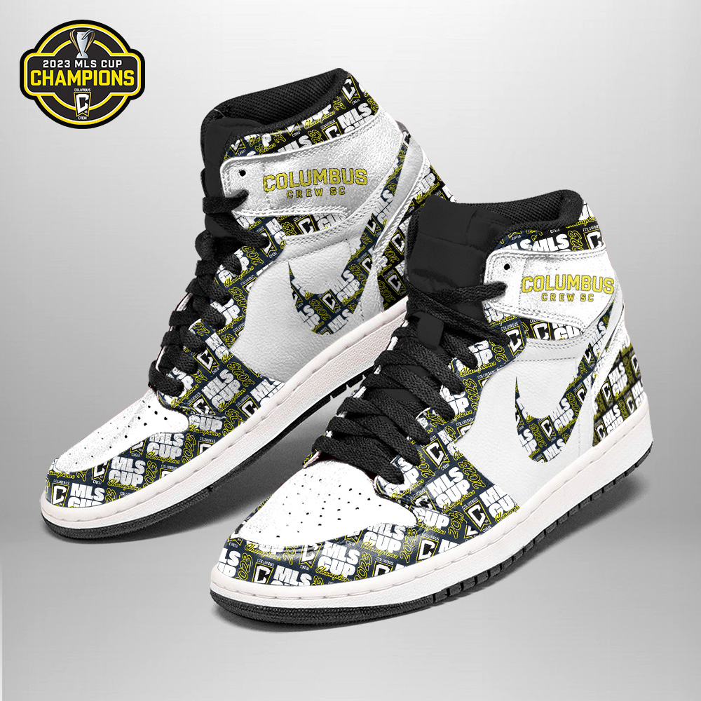 Columbus Crew High-Top Sneakers Retro Streetwear Vibe Shoes For Men And Women - Image 2
